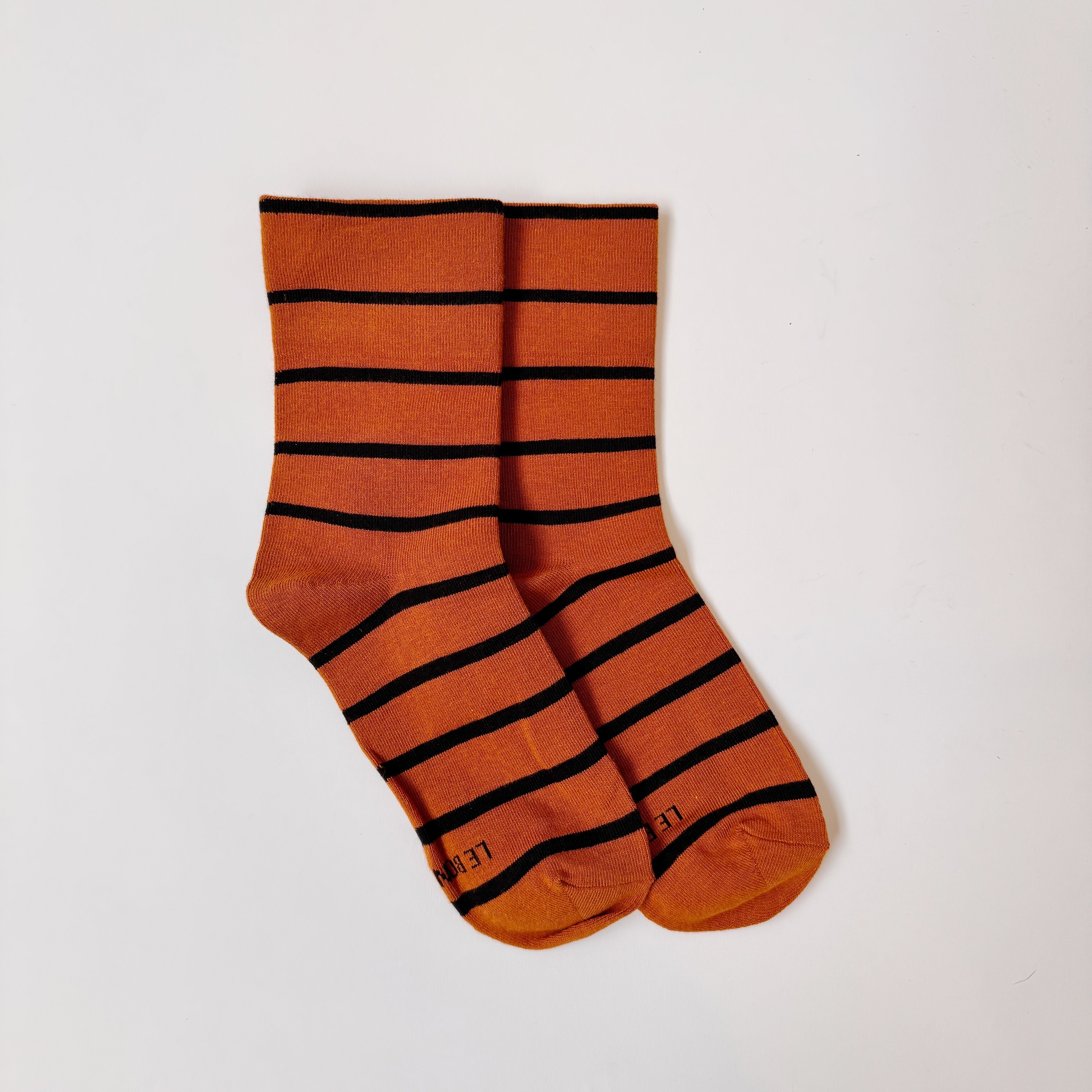 Wally Socks in Camel Stripe